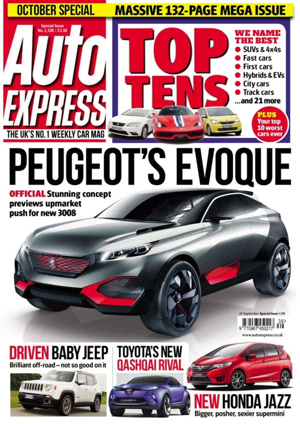 Auto ExpressSeptember 24 2014 Magazine Get your Digital Subscription